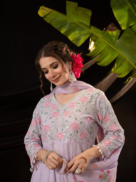 Mulson Lilac Bloom Suit Set