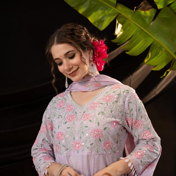 Mulson Lilac Bloom Suit Set