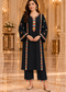 Geometric Embroidered Kurta Pant Chogha Set