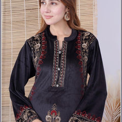 Experience luxury with Mulson a premium velvet suit designed for effortless elegance and festive grace. Crafted from high-quality velvet, this ensemble features intricate handwork embroidery that adds a refined traditional charm. Perfect fo