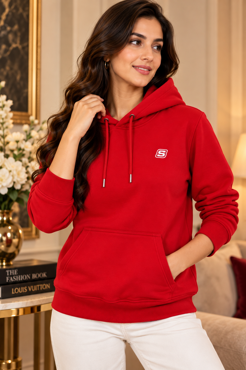Fleece Hoodie for Women | Premium Winter Sweatshirt