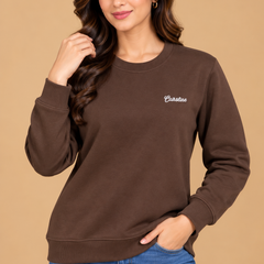 Classic Crew Neck Sweatshirt for Women