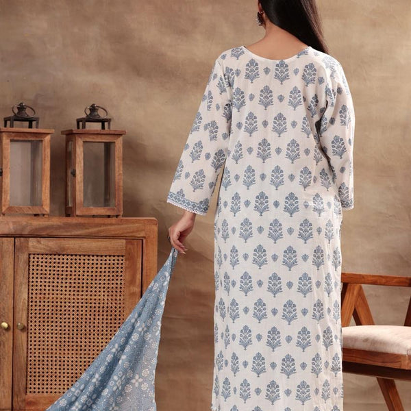 Mulson Blush & Blue Serenity Suit Set