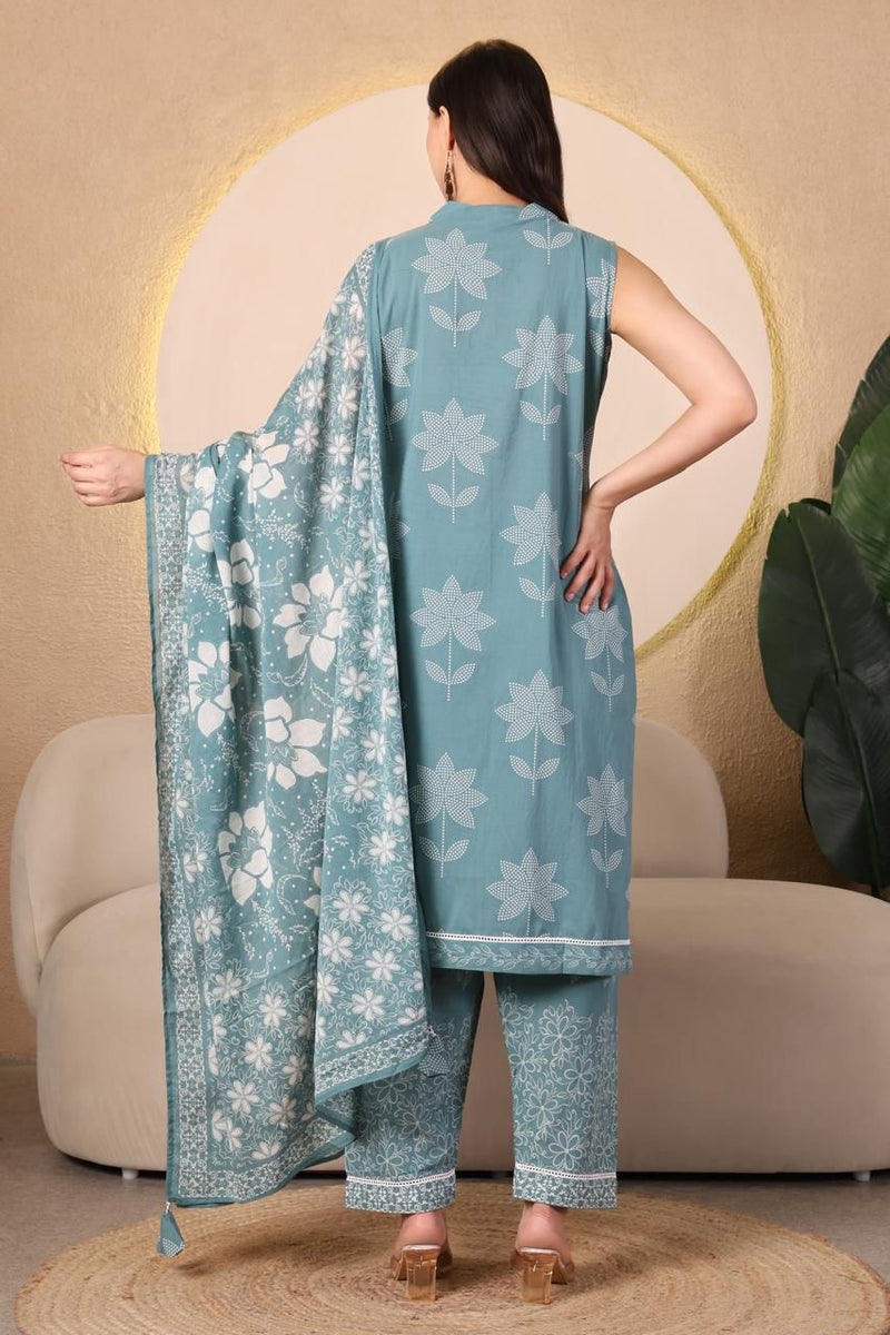 Mulson Aqua Bloom Suit Set ✨