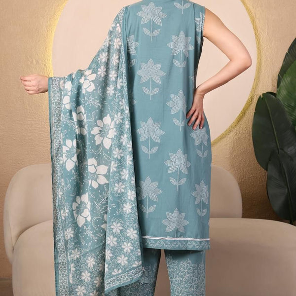 Mulson Aqua Bloom Suit Set ✨