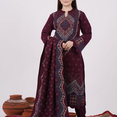 Add a touch of graceful charm to your winter wardrobe with this beautifully embroidered woollen kurti. Designed in an elegant base with intricate embroidery, this piece brings heritage craft together with