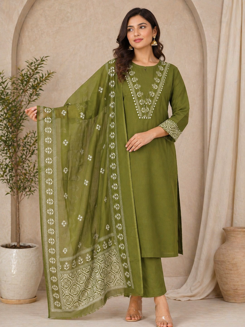 Mulson Midnight Noor Suit Set