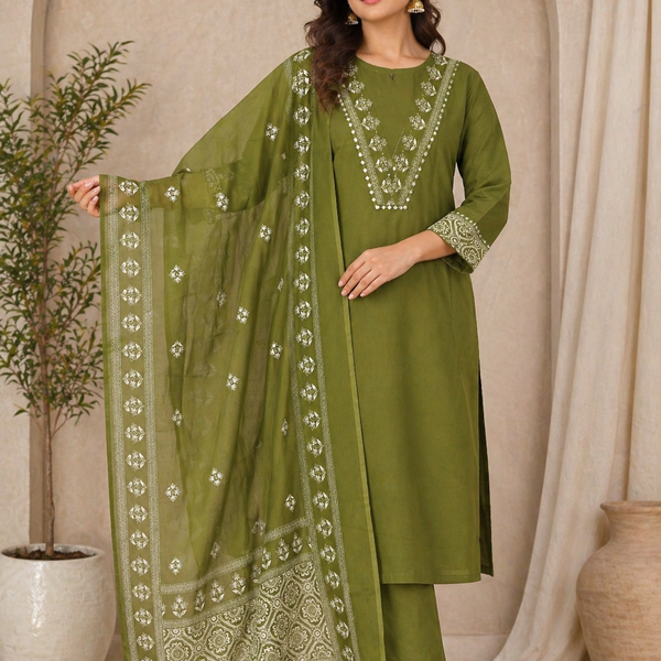 Mulson Midnight Noor Suit Set