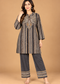 Karachi Wool Paisley Printed Winter Co-ord Set
