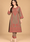 Cotrise Embroidered Winter Kurta Pant Set
