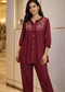 Elegant Embroidered Co-ord Set – Luxe Comfort Wear