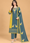 Embroidered Winter Kurta Pant Dupatta Set