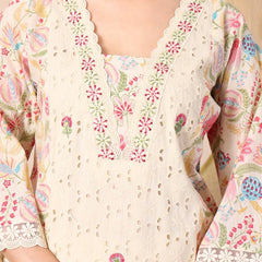 Mulson Ivory Garden Grace Suit Set
