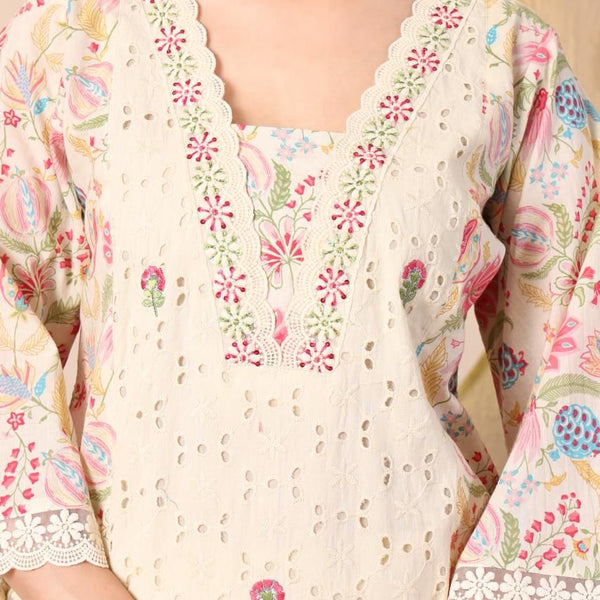 Mulson Ivory Garden Grace Suit Set