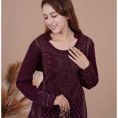 1.	Elegant & Classy
“Elegance that speaks without saying a word 🖤✨”
	2.	Sales Focused
 Never goes out of style ✨ Premium embroidered suit now available – DM to order!”
	3.	Luxury Vibe
“Grace stitched in threads of royalty 🖤🙈✨”
	4.	Punjabi Touch
“Ka