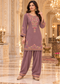 Kashmiri Embroidered Kurta Farshi Salwar Set
