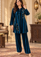 Embroidered Velvet Farshi Co-ord Set