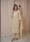 Blush Pink Chikankari Embroidered Cotton Suit Set with Dupatta for Women | Elegant Ethnic Wear
