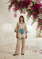 Beige Printed Co-Ord Set for Women | Contemporary Ethnic Kurta & Palazzo Set
