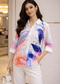 Watercolor Bloom Shirt – Effortless Elegance