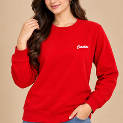 Classic Crew Neck Sweatshirt for Women