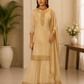 Women’s Teal Blue Embroidered Kurta Sharara Set with Dupatta | Festive 3-Piece Ethnic Suit