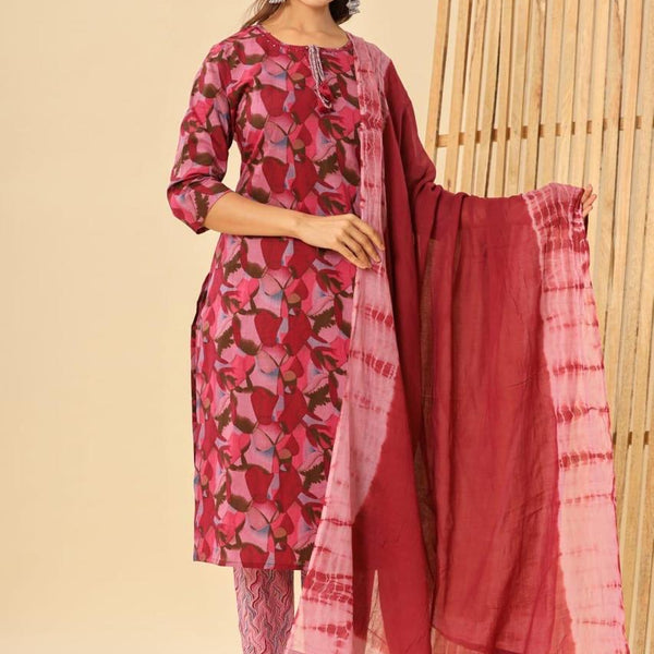 Mulson Sunfire Ikat Suit Set