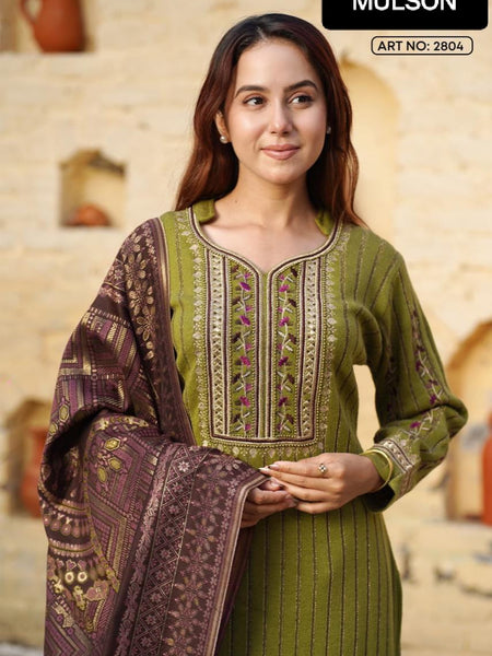 1.	Grace woven in tradition, styled for today.
A timeless ethnic look that speaks elegance without trying. ✨
	2.	Because elegance never goes out of fashion.
A refined suit set for women who love subtle luxury. 🤎
	3.	Where heritage meets modern s