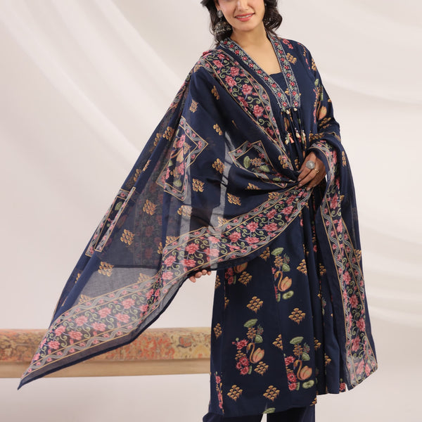 🌼 Mulson Ivory Floral Grace Suit Set