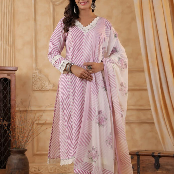 Mulson Chevron Suit Set