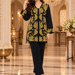 Floral Print Winter Co-ord Set