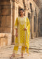 Mulson Mist Blue Embroidered Suit Set