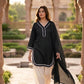 Olive Green Cotton Suit Set with Dupatta for Women | Solid Kurta & Patiala Salwar Set