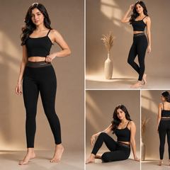 Premium High-Waist Winter Thermal Leggings for Women – Soft Stretch & Slim Fit