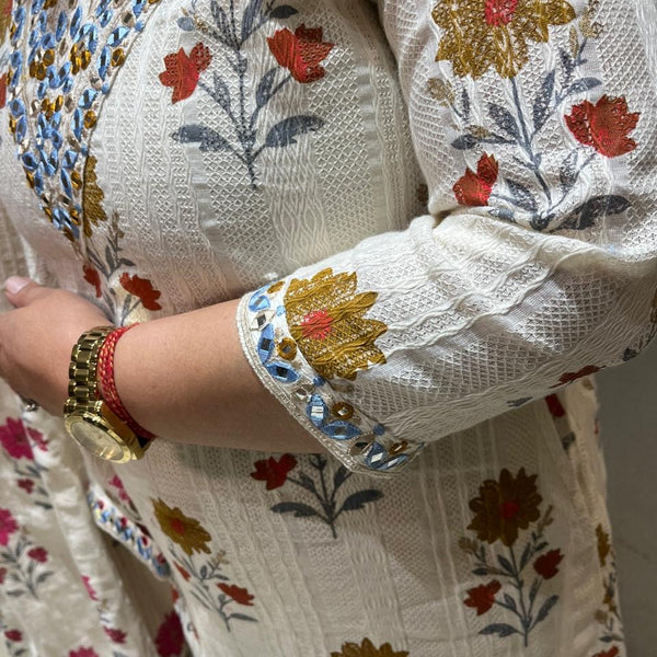 Mulson Ivory Bloom Suit Set