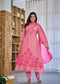 Premium Mul Chanderi Appliqué & Mirror Work Kurta Set with Dupatta