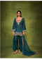 Women’s Embroidered Kurta Palazzo Set with Dupatta