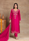 Women’s Rani Pink Embroidered Kurta Pant Set with Dupatta | Festive Ethnic Suit for Women