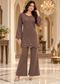Embroidered Cutwork Winter Co-ord Set