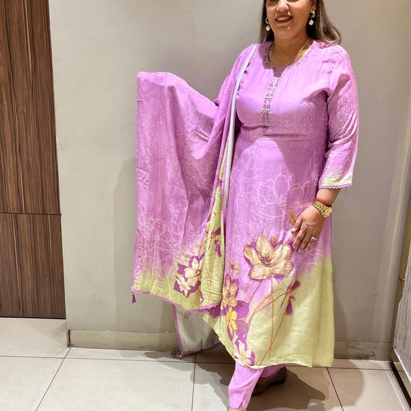 Mulson Blush Bloom Suit Set (Pink) Aqua (Turquoise)