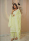 Blush Pink Chikankari Embroidered Cotton Suit Set with Dupatta for Women | Elegant Ethnic Wear