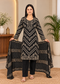 Embroidered 3-Piece Kurta Pant & Dupatta Set