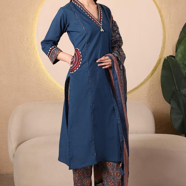 Mulson Indigo Heritage Suit Set