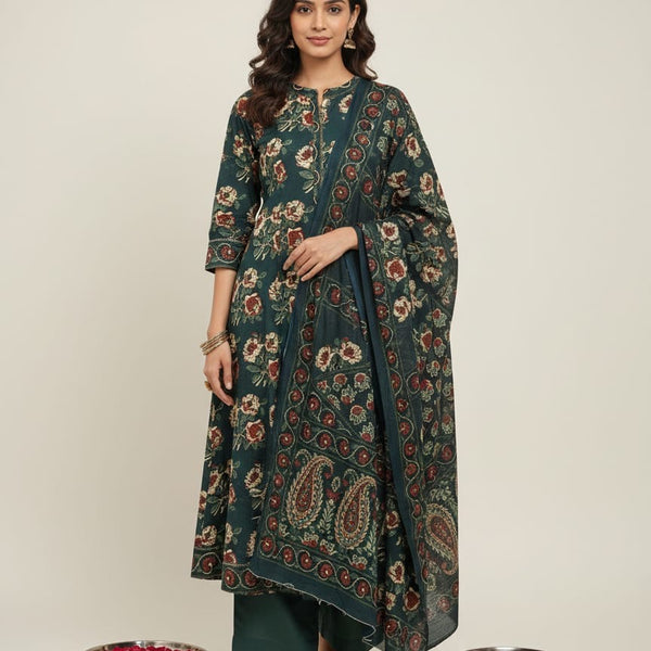 Mulson Emerald Paisley Grace Suit Set