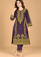 Cotrise Embroidered Winter Kurta Pant Set