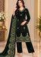 Embroidered Velvet 3-Piece Suit Set