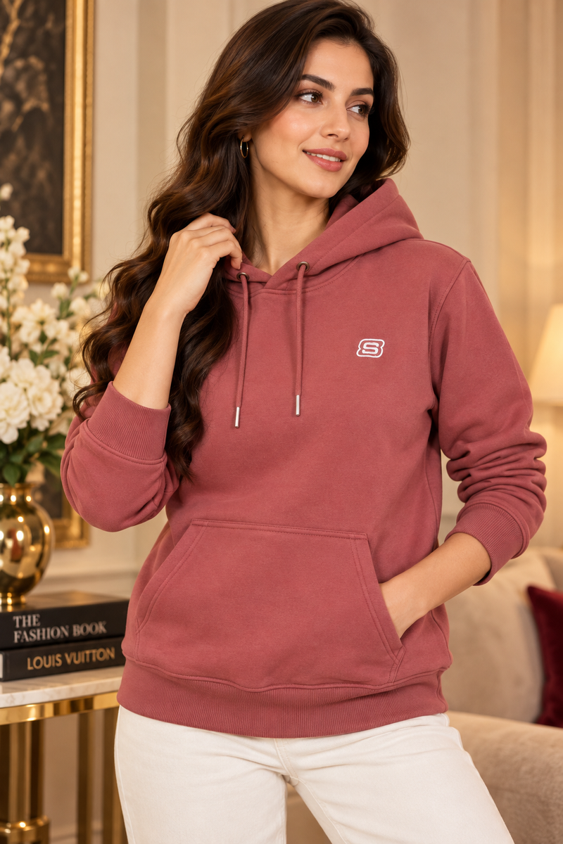 Fleece Hoodie for Women | Premium Winter Sweatshirt