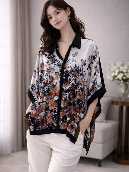 Mulson Floral Flow Kaftan Shirt
