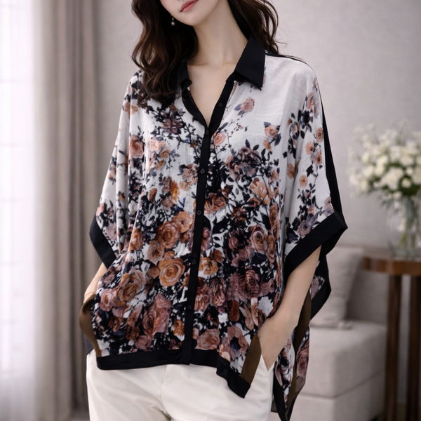 Mulson Floral Flow Kaftan Shirt