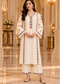 Geometric Embroidered Kurta Pant Chogha Set